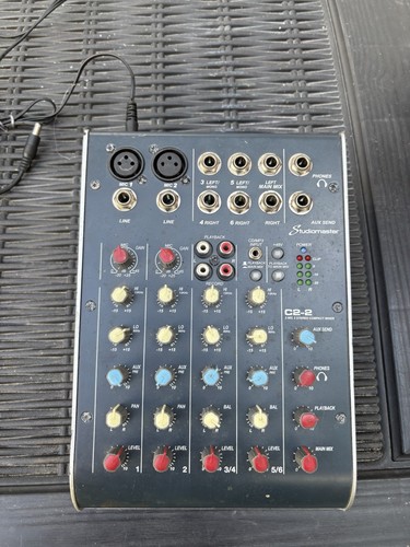 Studiomaster 2 channel - studiomaster, c2-2