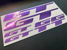 GT Bikes LOGO set Vinyl Die