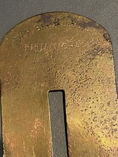 WW1 British Brass Button Cleaning Stick