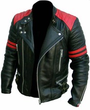 Men's Brando Classic Biker Red