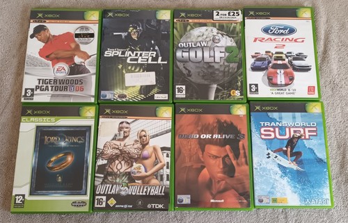 Original xbox game bundle - game,