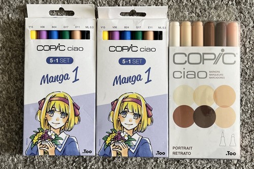 Copic ciao marker set - 5+1,