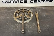 Vintage Bicycle Hercules Trade Delivery Bicycle Crankset Chainwheel