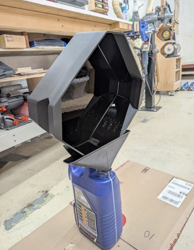 Oil funnel for waste - waste,