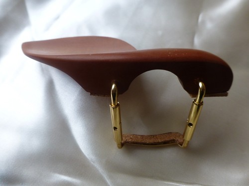 Brown violin chin rest - violin, with