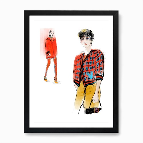 Versace art print - print, framed