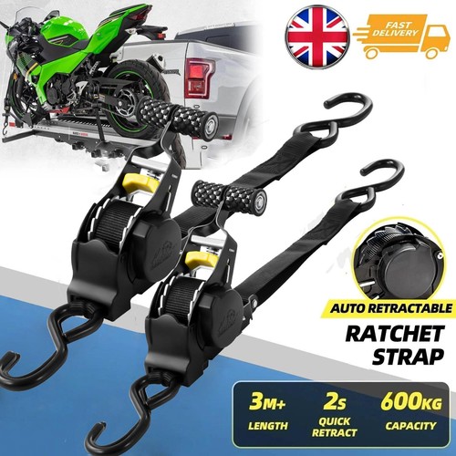 Auto retractable ratchet strap - ratchet,