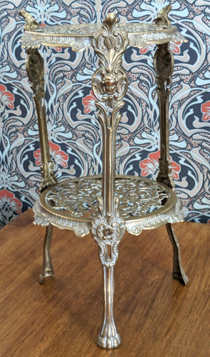 Vintage ornate brass two - vintage,