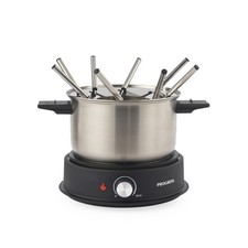 Progress Electric Fondue Maker – 1.5L, 8 Forks, Temp Control, 1500W, 20cm Pot