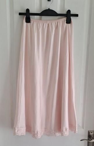 Vintage satin half slip - satin,