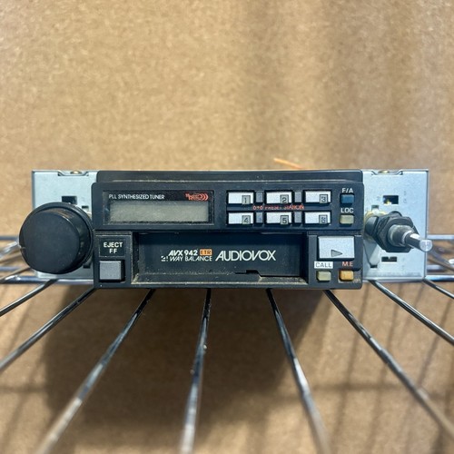 Vintage audiovox avx - vintage, avx-942