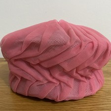 Vintage Pink Pill Box Turban