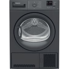 Hotpoint C HD C92 GGGD UK 9Kg Condenser Tumble Dryer Dark Grey B Rated