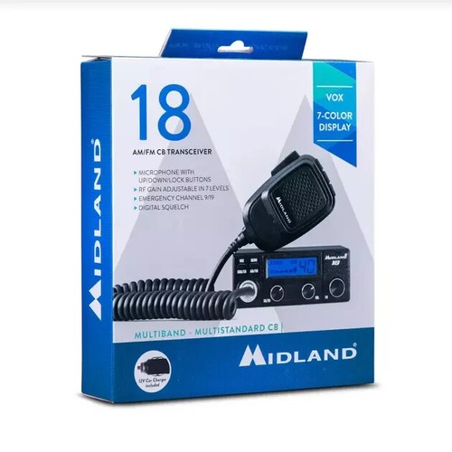 Midland radio uk eu - cb, 18
