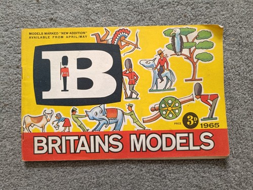 Britains models catalogue - britains, 1965