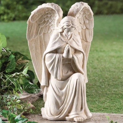 Praying angel memorial garden - angel,