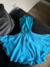 DSI 3 piece set Ballroom and Latin in blue age 9-10 good condition 