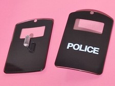 PLAYMOBIL X2 SHIELDS RIOT POLICE OFFICER SHIELD