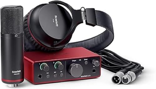 Focusrite scarlett solo - focusrite, studio