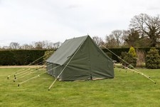Patrol Tent 14' x 14' Olive Green 44KG & Sleeps 10+ People