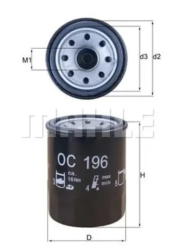 Oil filter spin oc - oil,