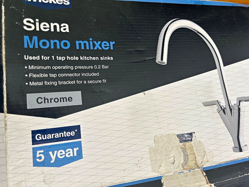 Wickes siena chrome - siena, mono