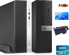 Dell HP Corei5 6th Gen PC Computer 8GB 500GB SSD with Gaming Keyboard Mouse set