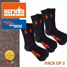 Scruffs Worker Socks PACK OF 3