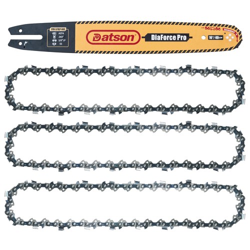 Chainsaw guide bar chains - chainsaw, bar&chains