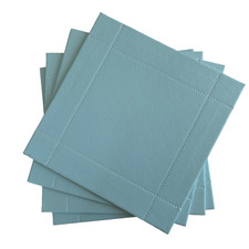 Turqouise Duck Egg Blue Faux