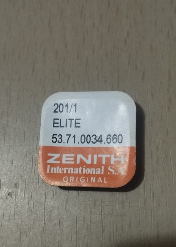 Zenith caliber 660 elite part - zenith,