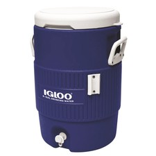 Igloo 5 Gallon Heavy-Duty Beverage Cooler, Blue