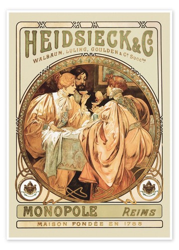 Heidsieck champagne alfons - heidsieck,