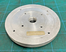 USED 6" MYFORD ML8 FACEPLATE 7/8" THREAD FOR OUTSIDE OF HEADSTOCK