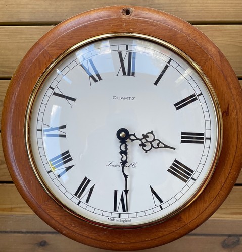 Vintage porthole london clock - porthole,