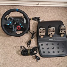 Logitech G29 Driving Force Racing Wheel & Pedals – Partly Working-No Accel Pedal
