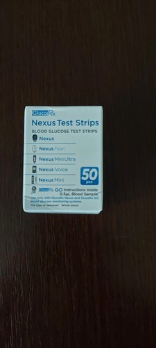 Glucorx nexus test strips - test,