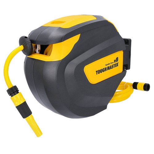 Wall mounted 20m retractable - wall,