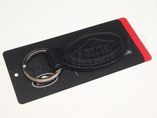 Shipping included! Kushitani K4093 Mt. Fuji Leather Keychain Black Cowhide