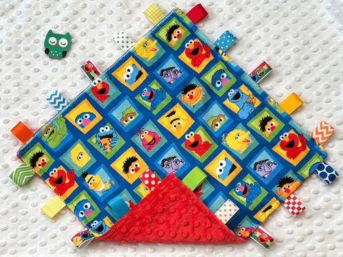 Double minky sesame street - double,