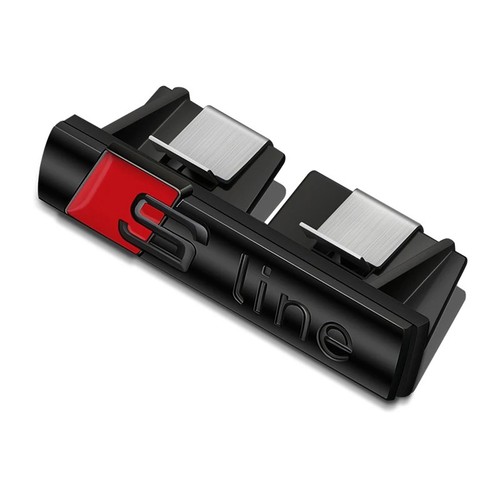 Sline front grille trunk badge - front,