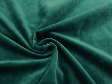 LAURA ASHLEY RICH TEAL GREEN VELVET Upholstery Fabric KENDRICK MARINE