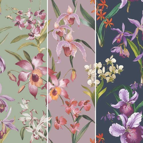 Rasch maya floral wallpaper - maya,