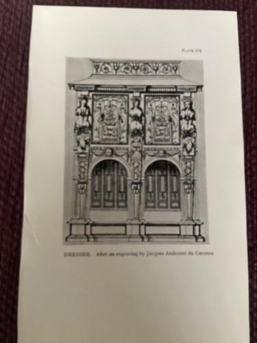 Antique 1913 print - antique,