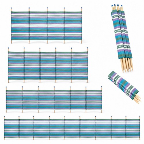 Pole beach windbreak - beach,