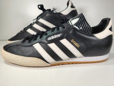 Adidas Samba Leather Retro Classic Trainers Size UK 10 EU 44 2/3