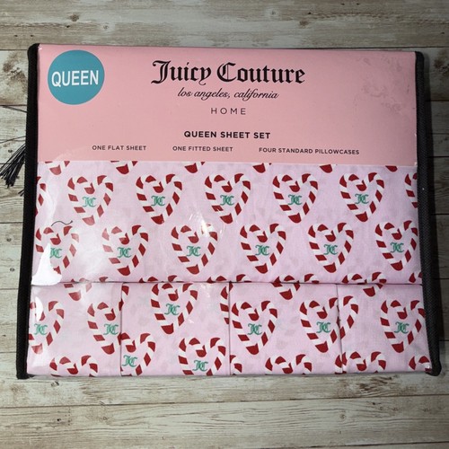 Juicy couture queen sheet - couture, set