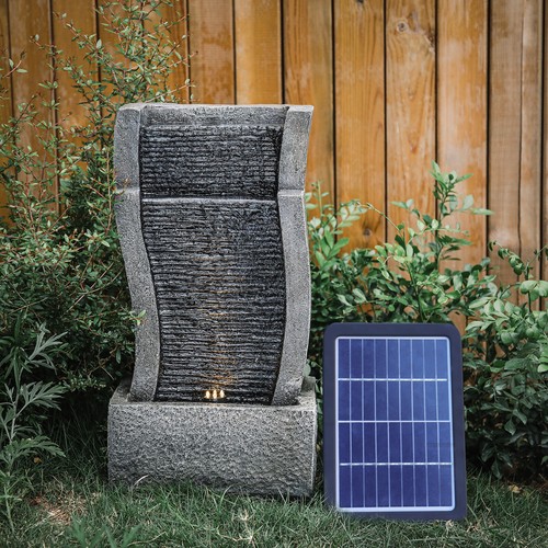 Resin stone wall falls garden - wall,