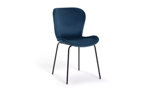 Habitat etta teal - blue, velvet