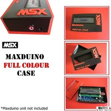 Case for MAX duino / Maxduino for MSX Computers - full colour 2 part *CASE ONLY*